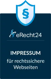 eRecht24-Siegel: Impressum für rechtssichere Webseiten